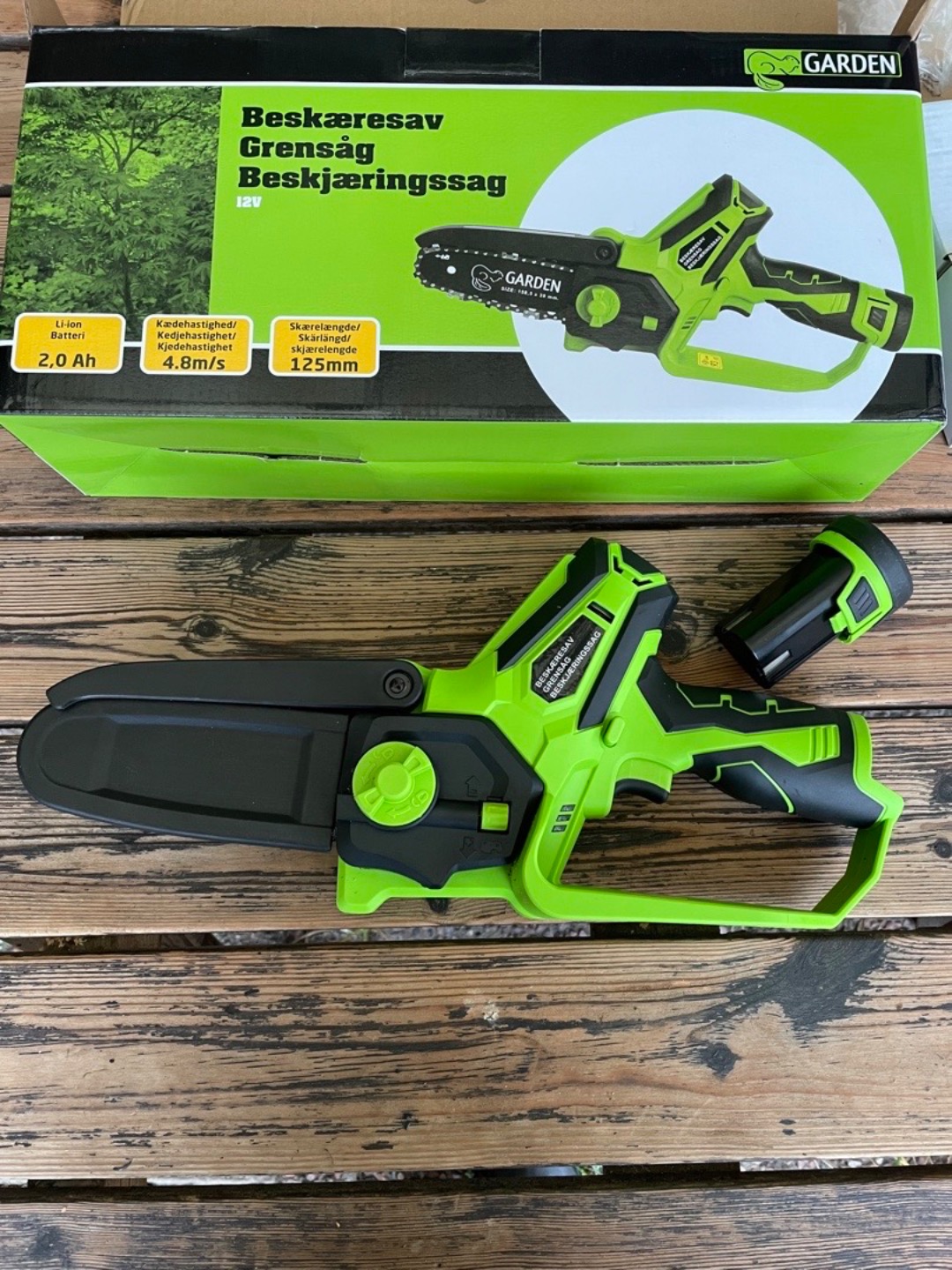 Grensåg batteridriven