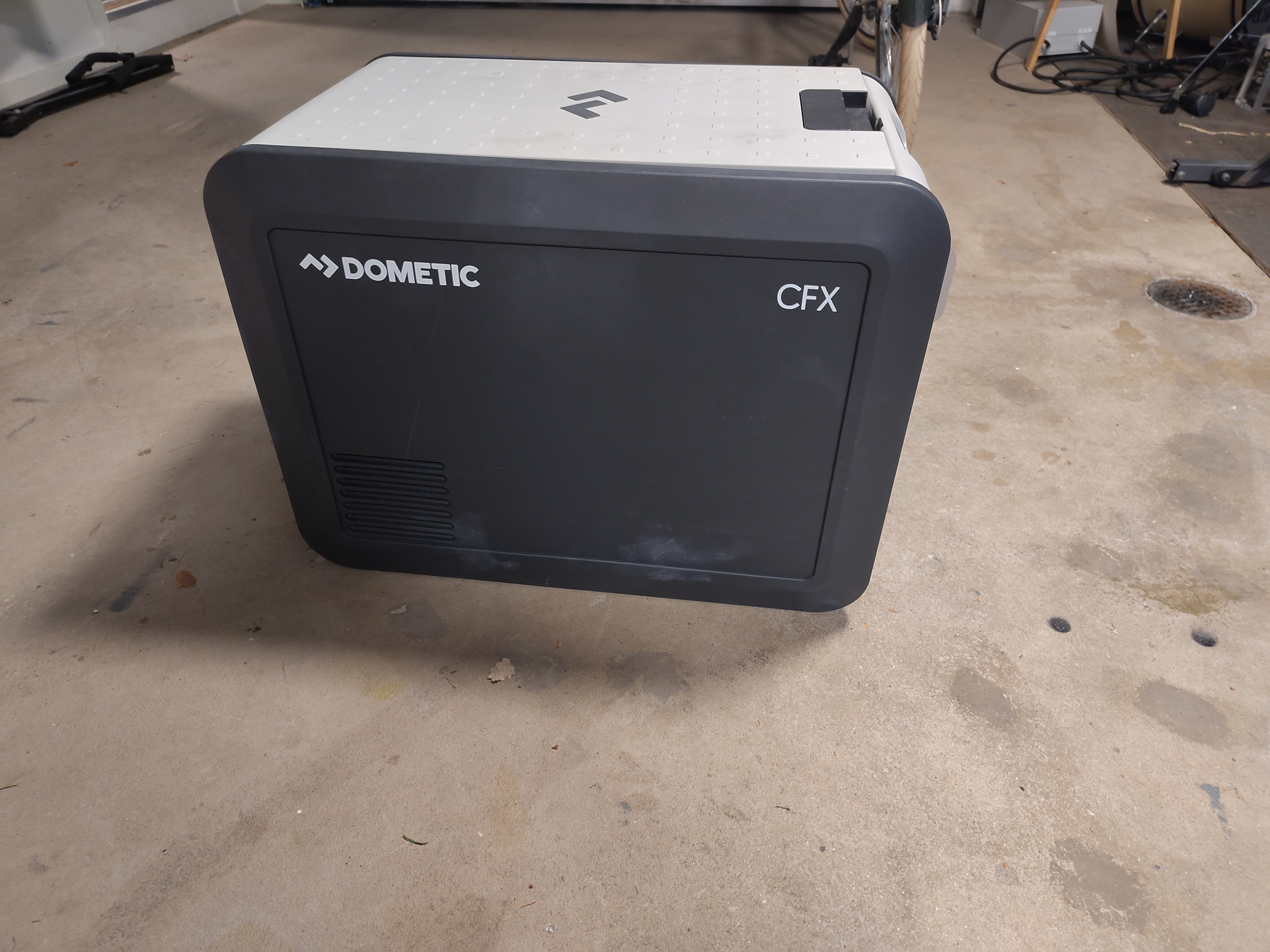 Stor kompressorkylbox