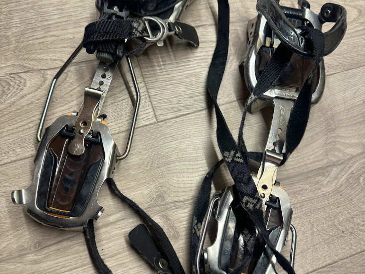 Stegjern, isøkser og tau!