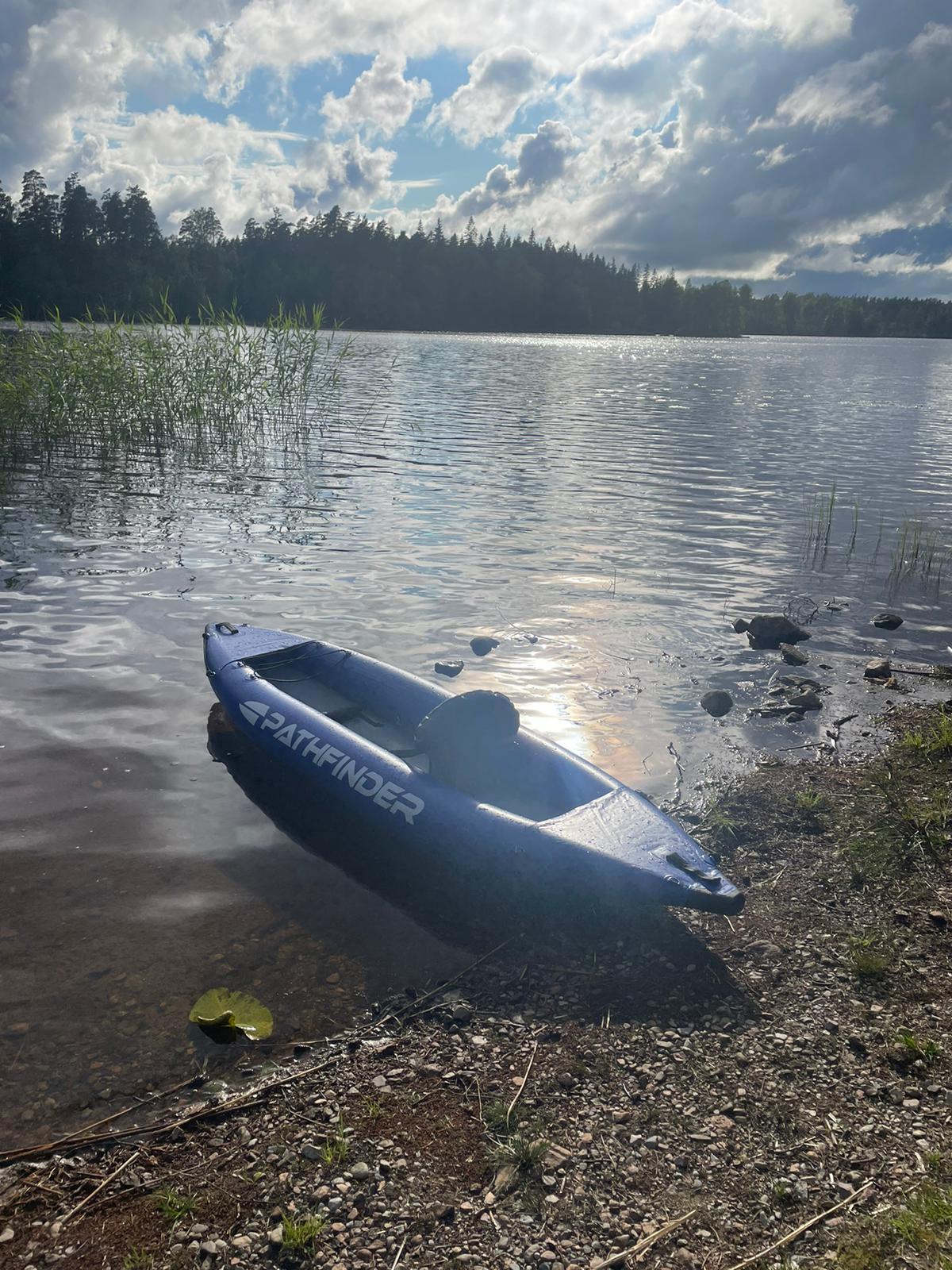 Uppblåsbar kanot