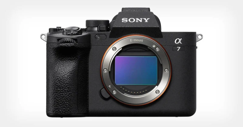 Sony a7iv mirrorless camera body 