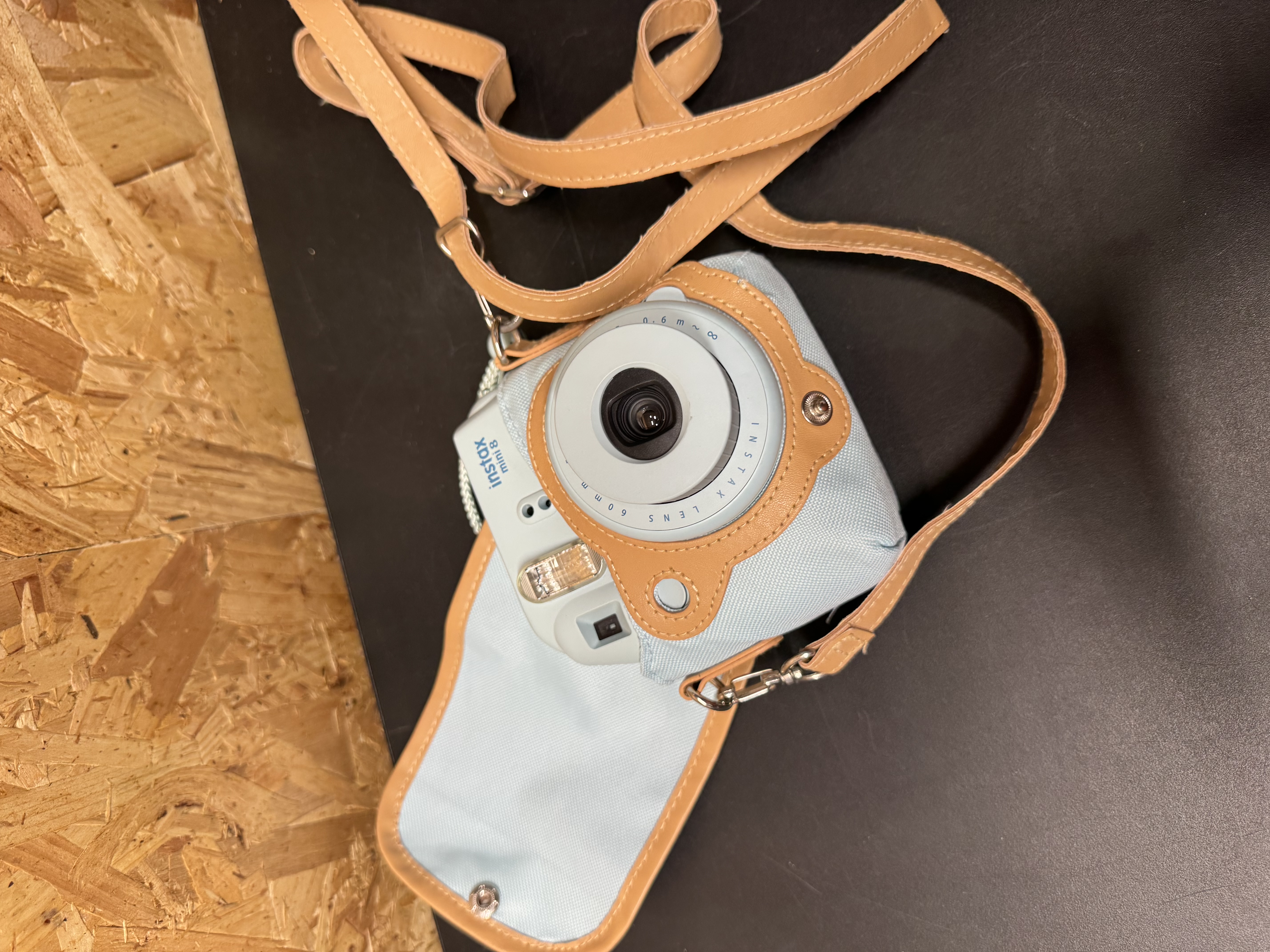 Fujifilm instax mini 8 polaroidkamera lyseblå