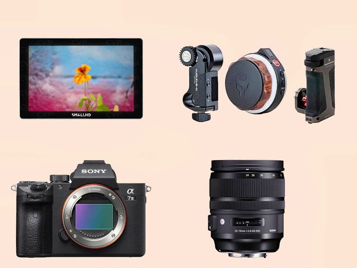 Sony a7iii / handheld kit + sigma lens kit