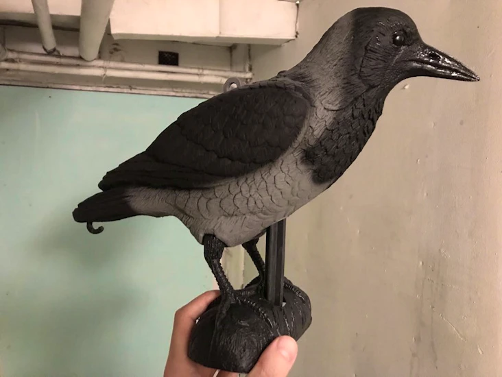 16 kråkbulvaner + kråkpipa