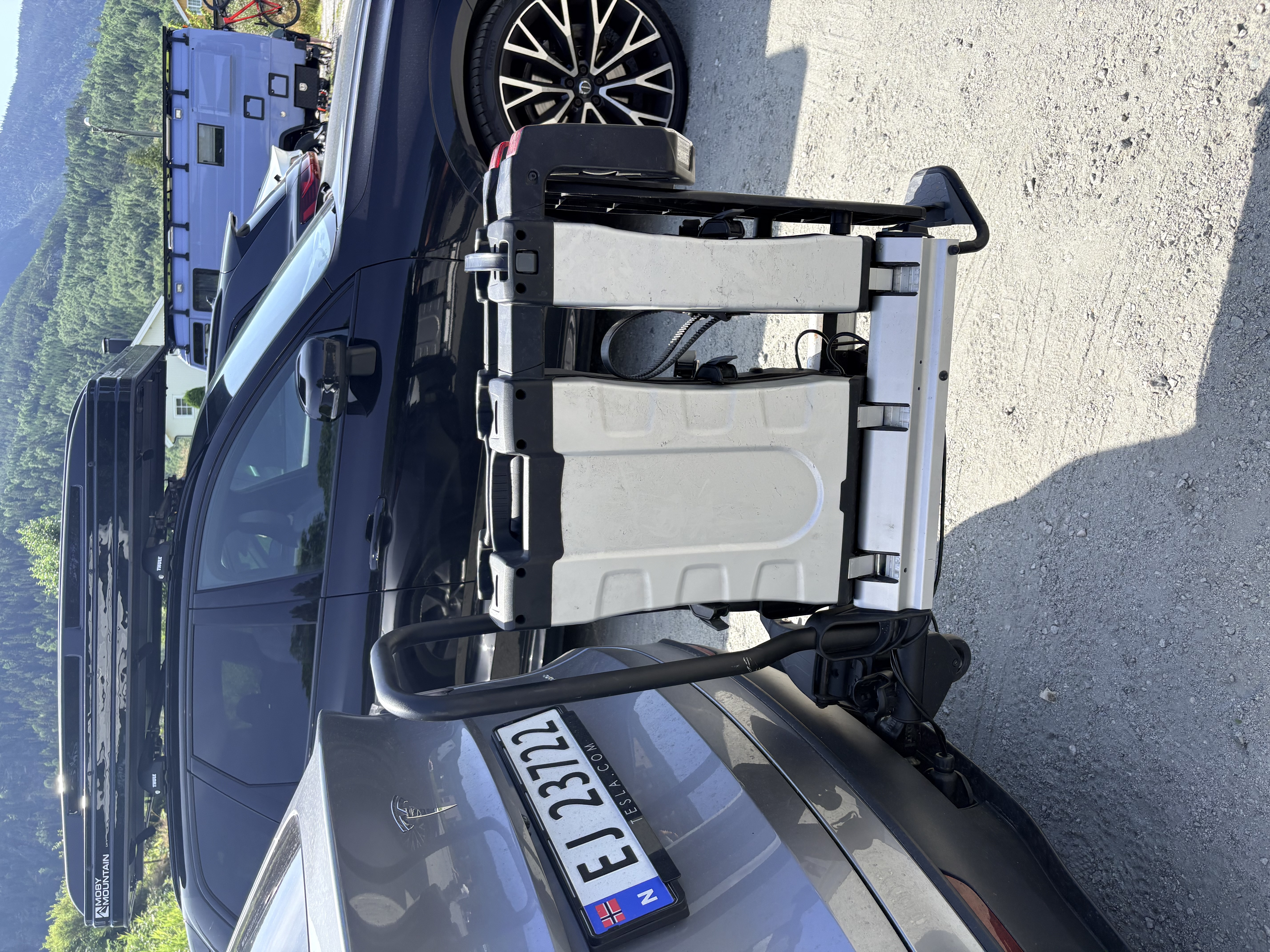 Thule easyfold xt3 sykkelstativ til 3 sykler