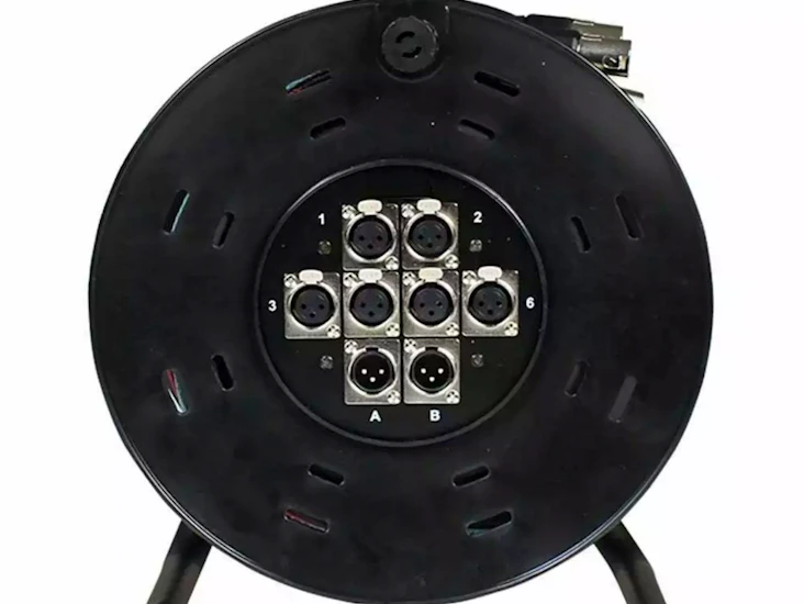 Pulse 8-way xlr multicore drum stage box