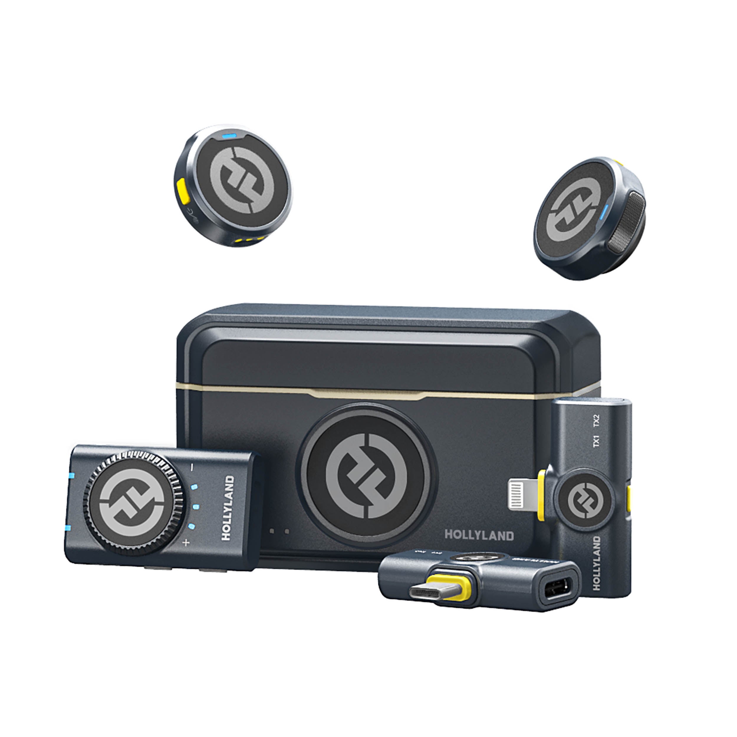 Lark m2 wireless lavalier mic – compact audio for iphone, android, camera & pc