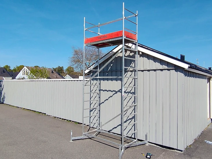 Byggnadsställning - 5 meter arbetshöjd