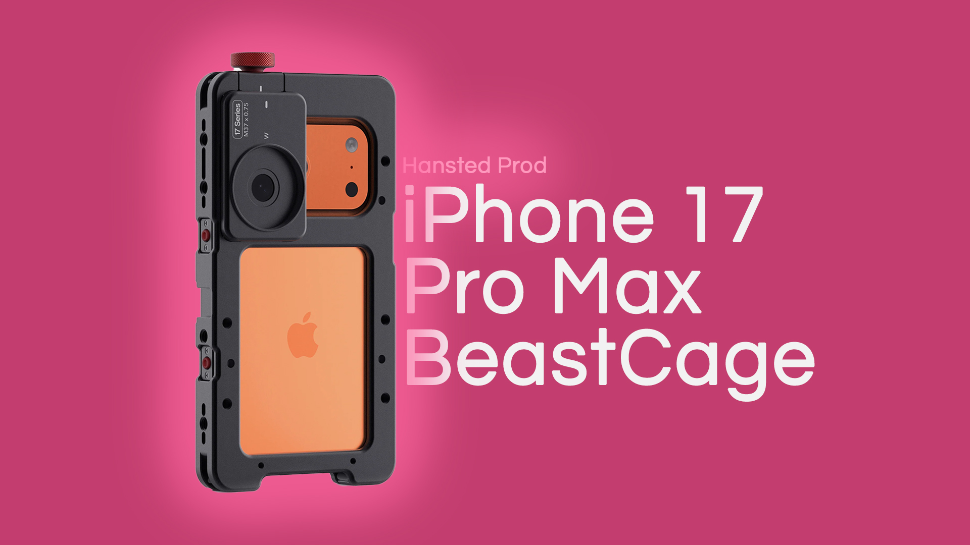 Iphone 17 pro max beastcage
