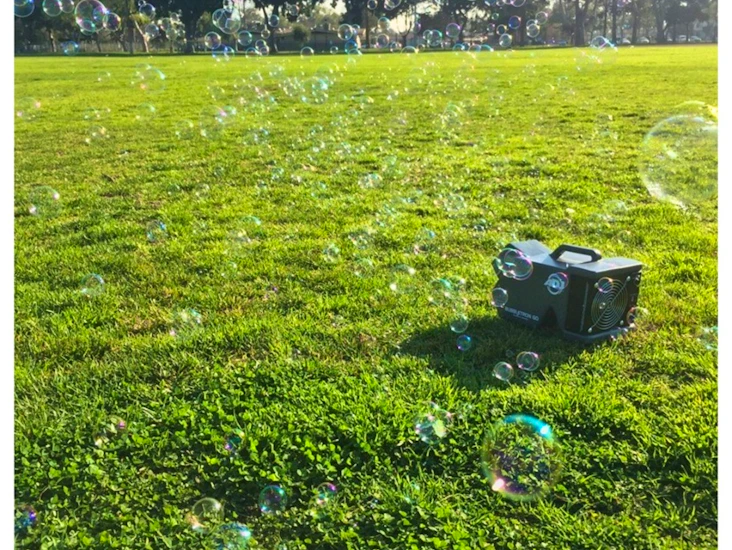 1 st trådlös bubbelmaskin till bröllop, kalas