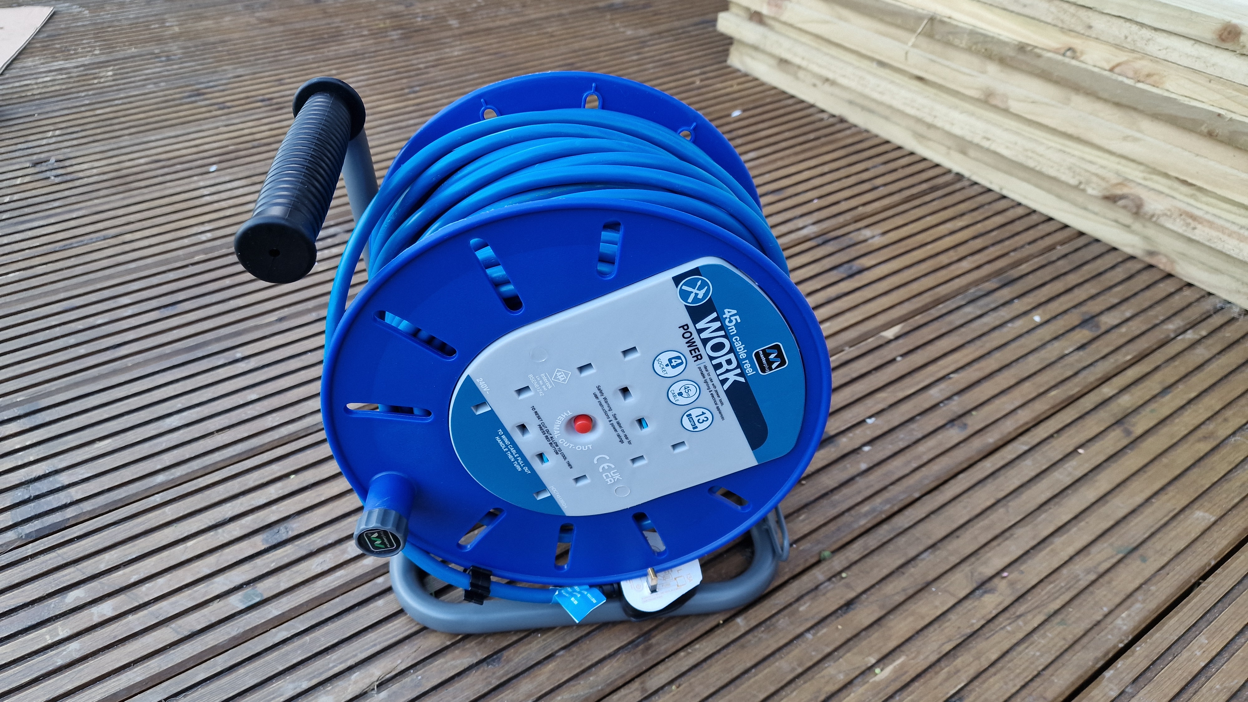 45 metre cable reel 