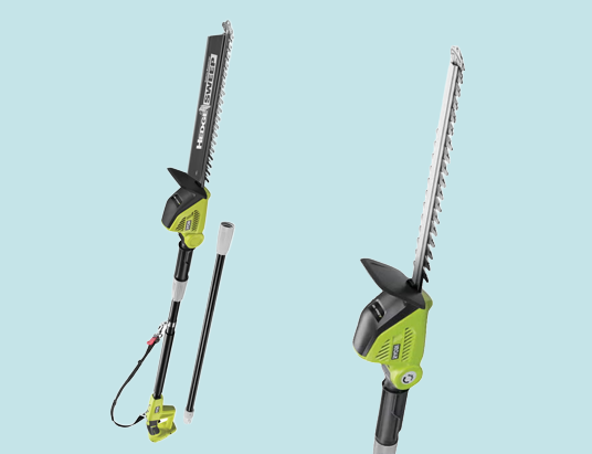 Ryobi teleskopisk hekksaks (inkl. 2 batterier)