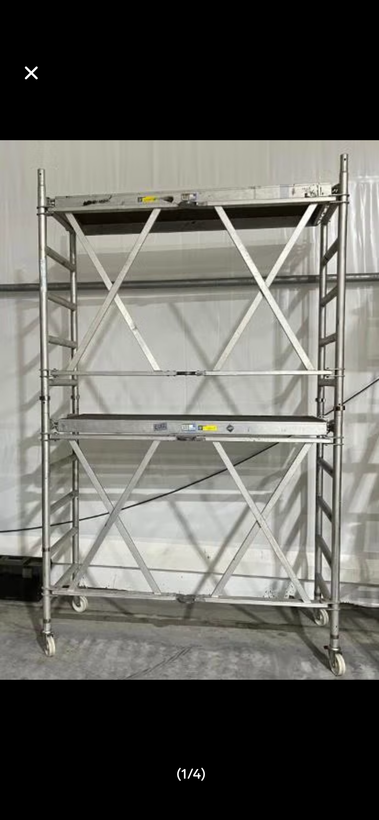 Rullestillas 3,5 meter 