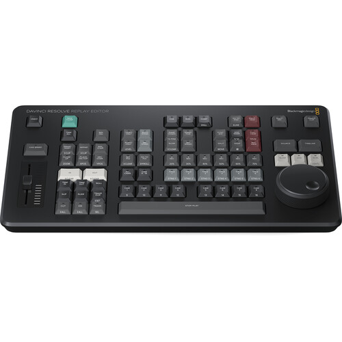 Blackmagic replay editor keyboard 