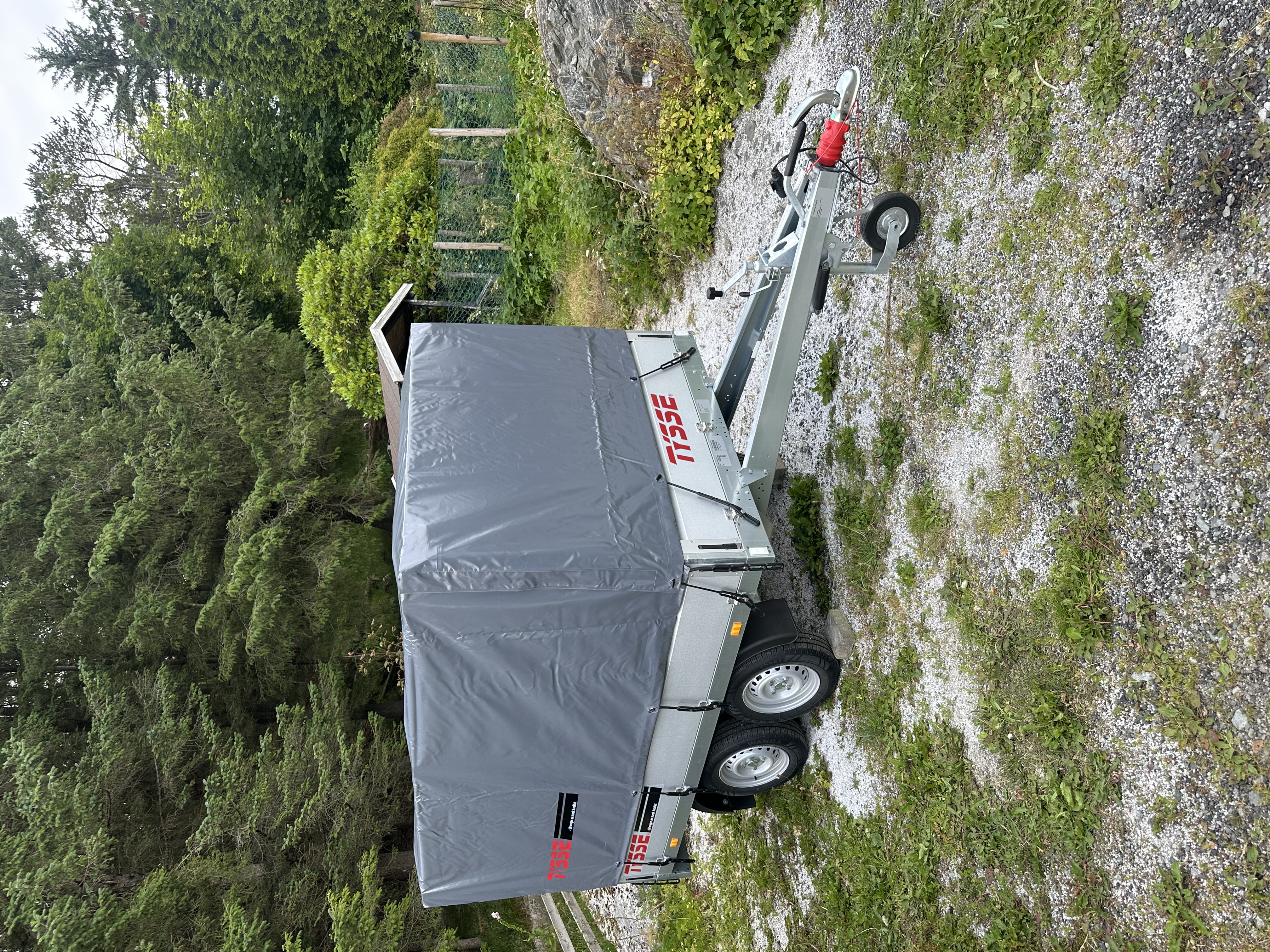 Grindhenger 2,5 x 1,5m 2 tonn