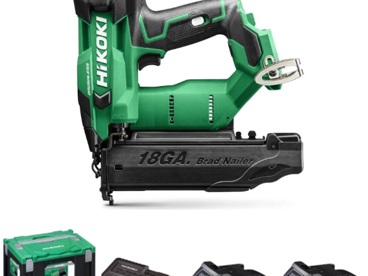 Hikoki nt1865dbsl dyckertpistol 18v (2x2,0ah)