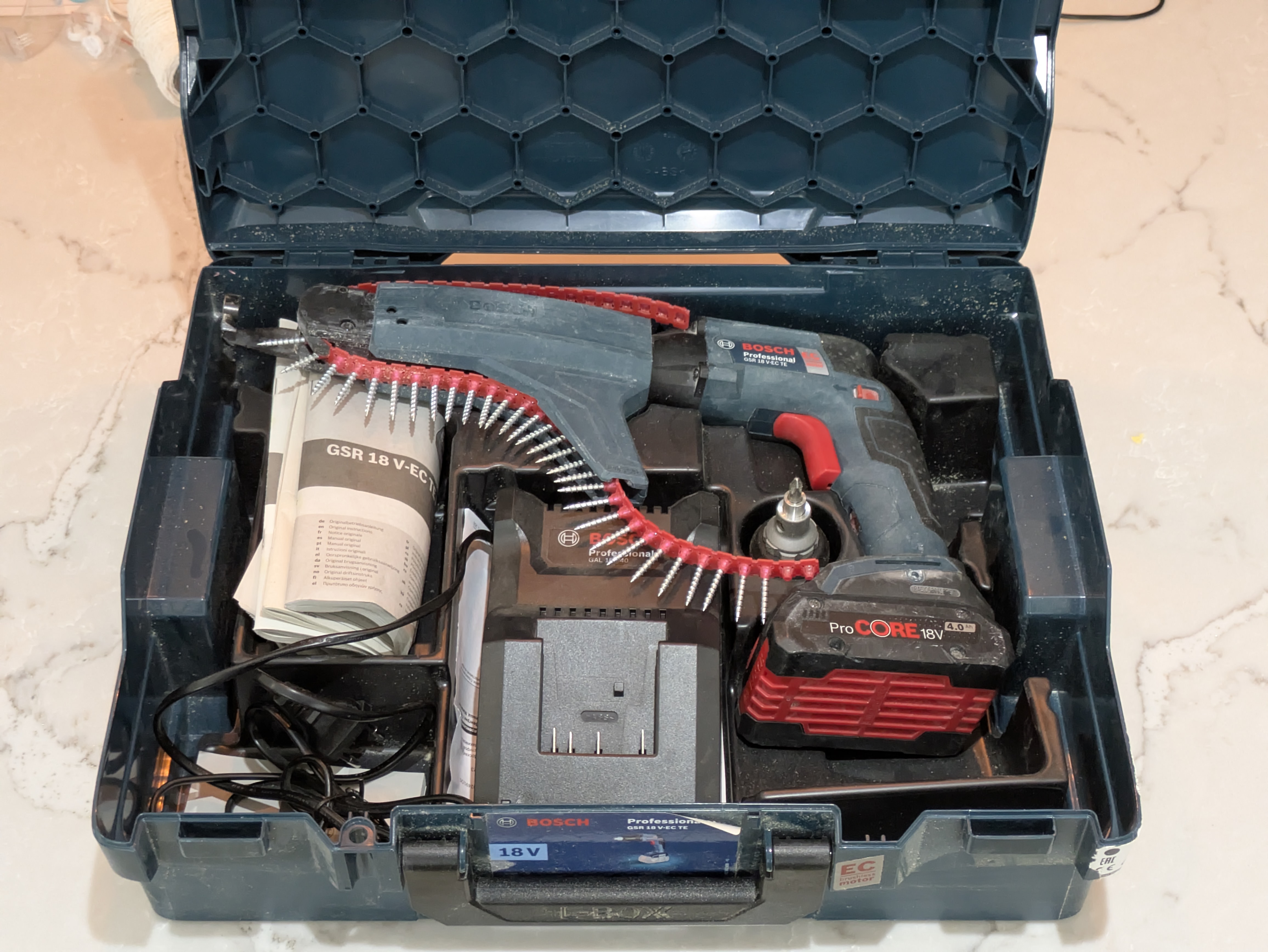 Bosch gsr 18 v-ec te professional - skruautomat