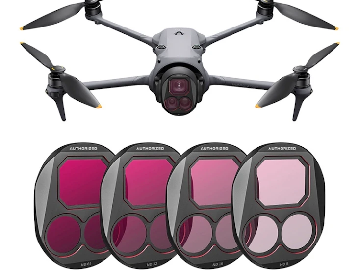 nd filter set 4-pack for dji mavic 4 pro (nd8/16/ 32/ 64)