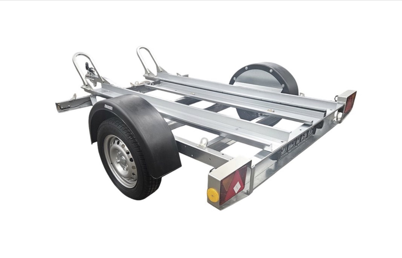 Mc-släp – för 1 eller 2 motorcyklar