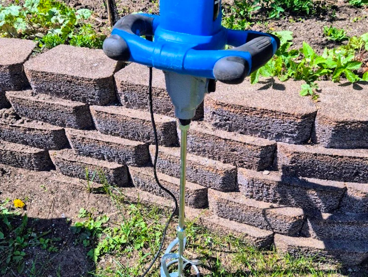 Betong- & färgblandare