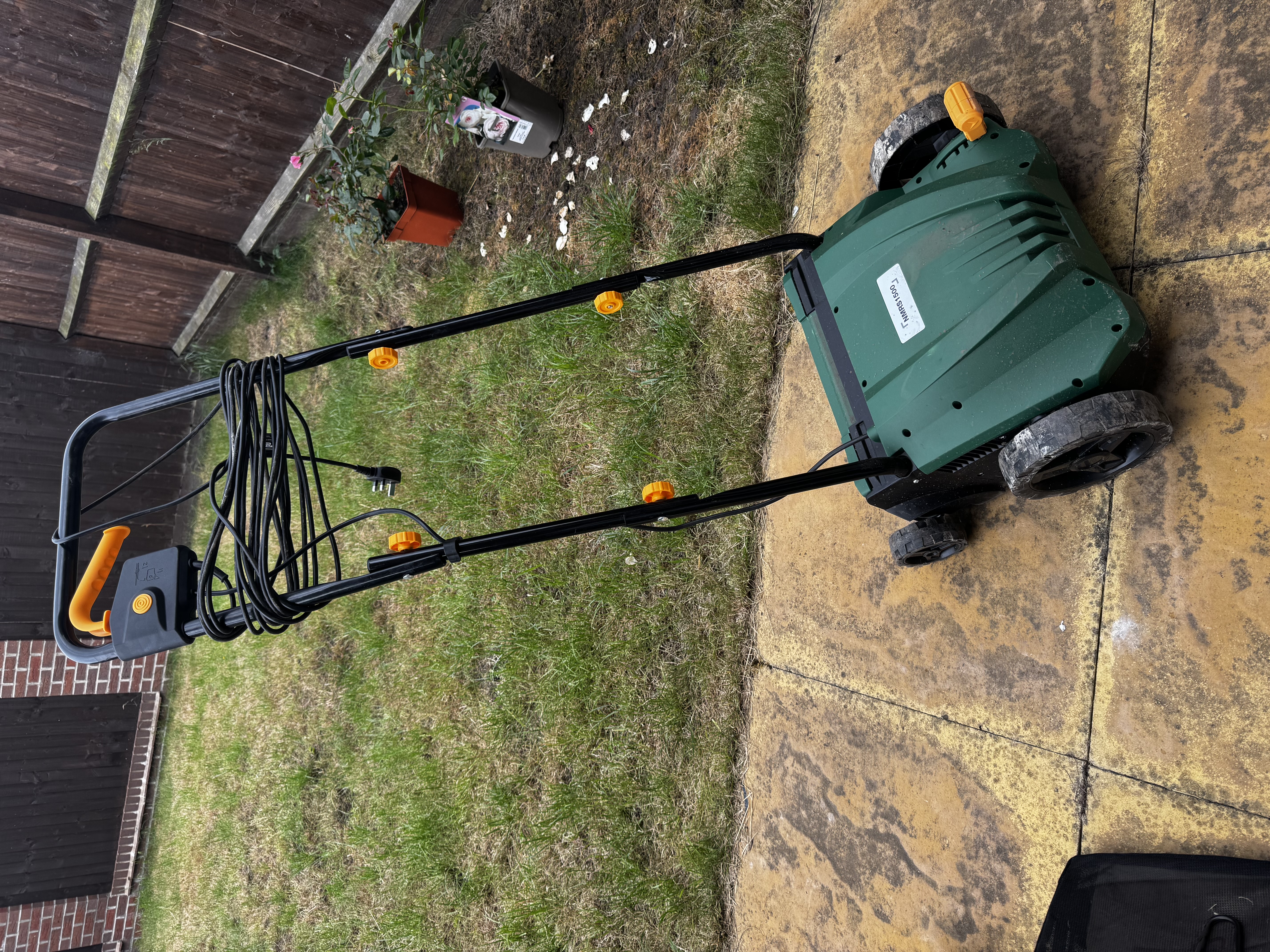 Scarifier rake and lawn aerator