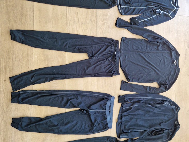 Skiundertøj i flere størrelser