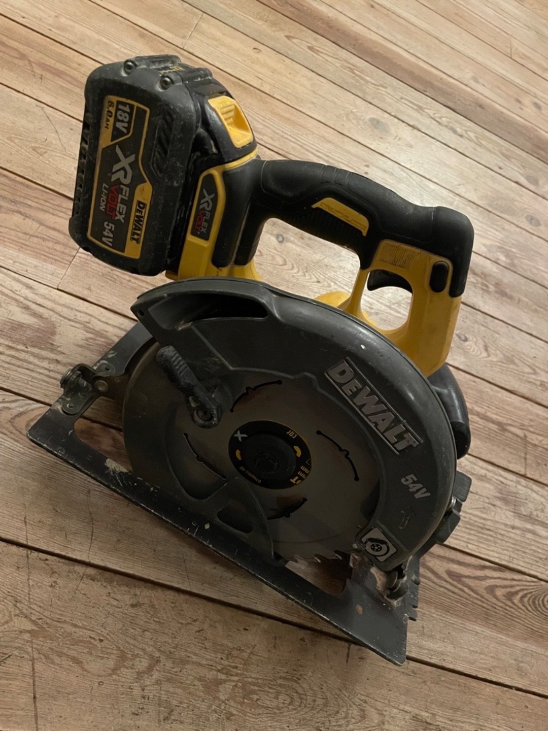 Dewalt 54v cirkelsåg