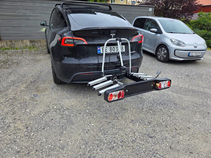 Sykkelstativ, 3 sykler