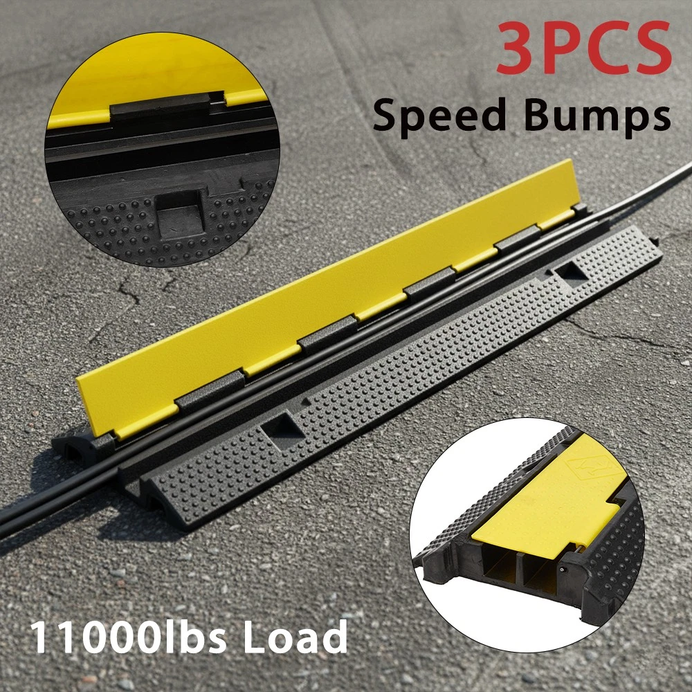 10 x cable ramps , protectors , 2 channels