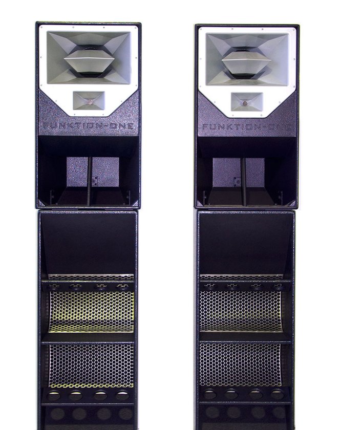 Funktion-one sound system b (~250 capacity)
