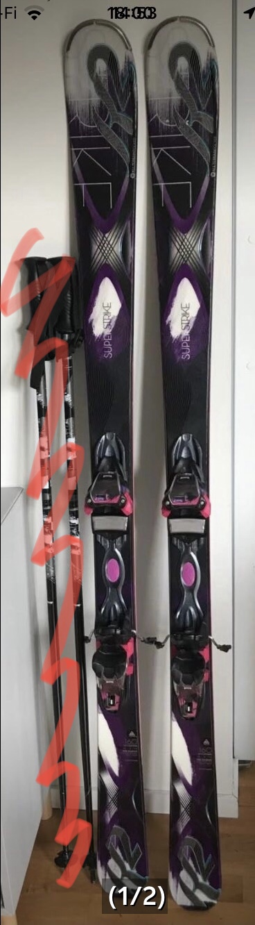 K2 super strike all terrain 160 cm