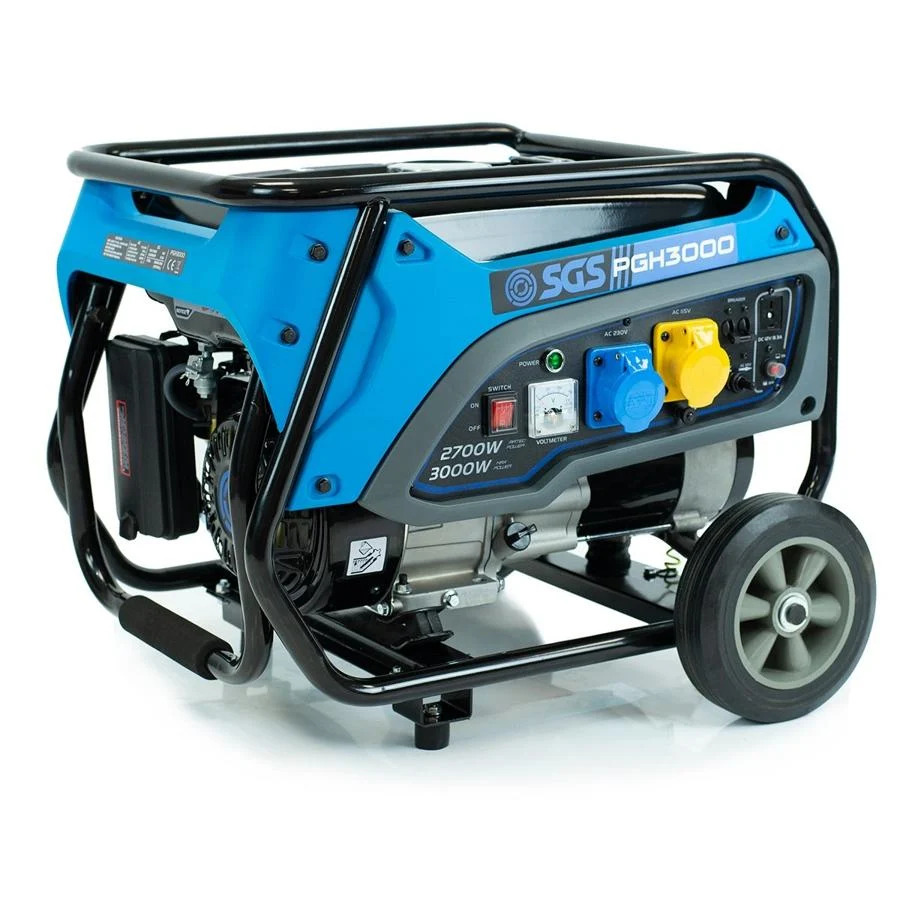 Sgs 3.75 kva super duty portable petrol generator