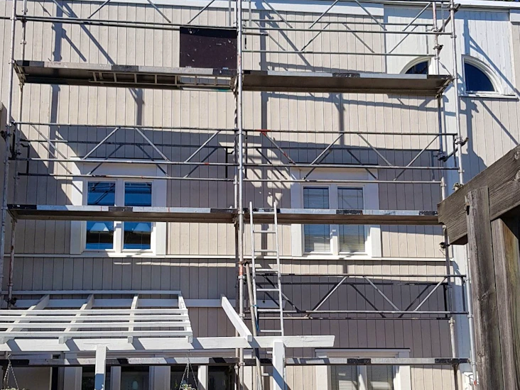 Byggställning upp till 126kvm arbetsyta