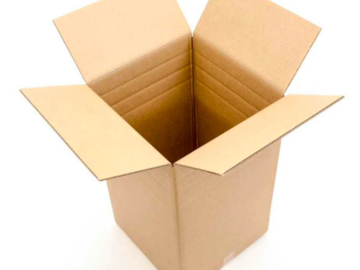 Förvaring av en kartong.