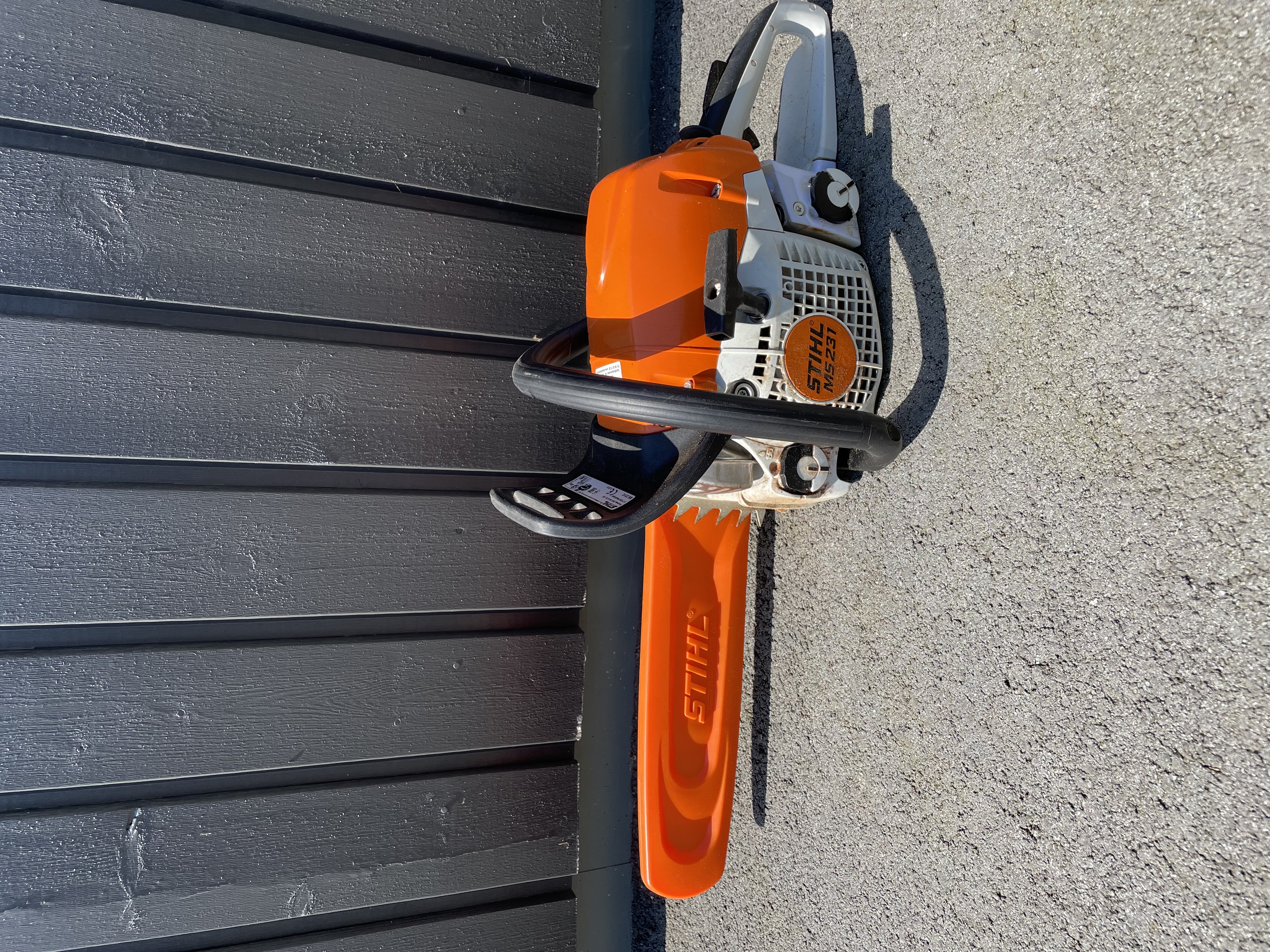 Stihl ms 231 bensindrevet motorsag