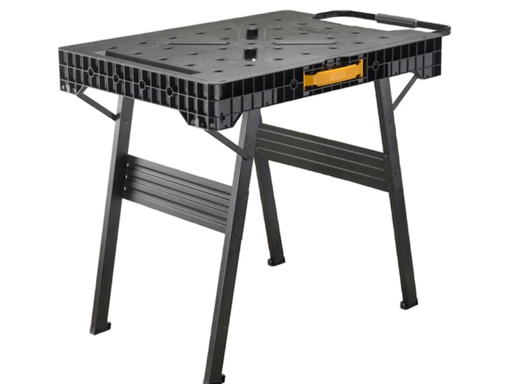 Hopfällbar arbetsbänk
