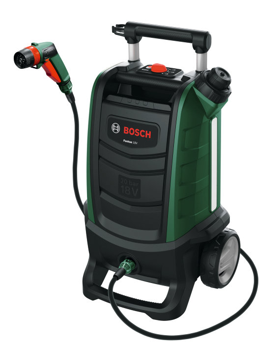 Bosch højtryksrenser på batteri 