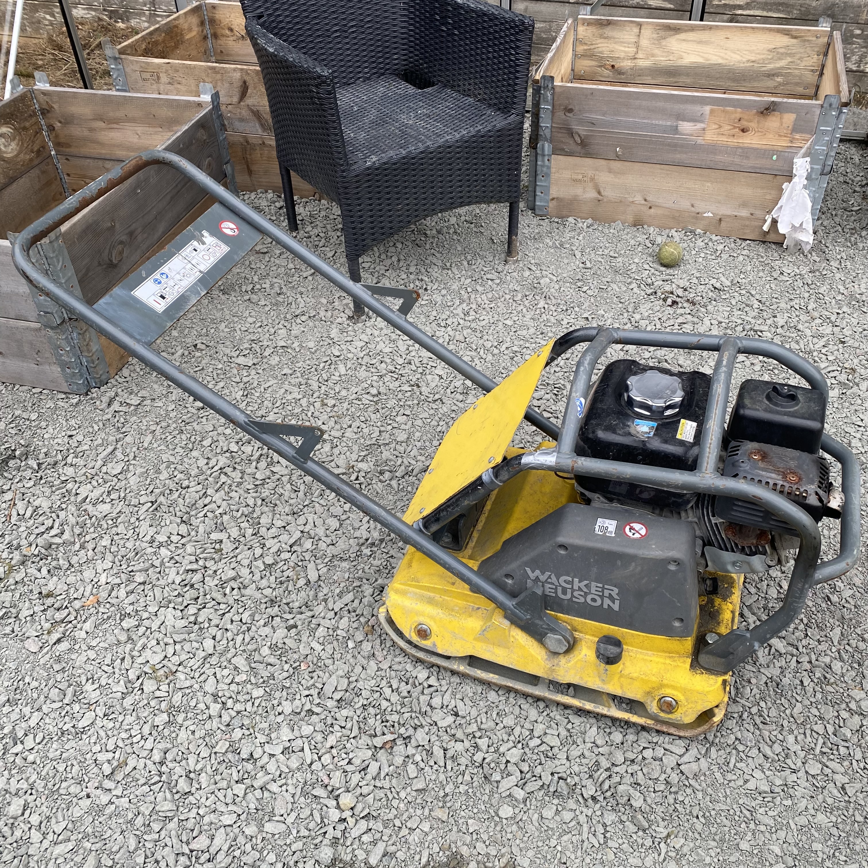 Markvibrator wacker neuson wp1550