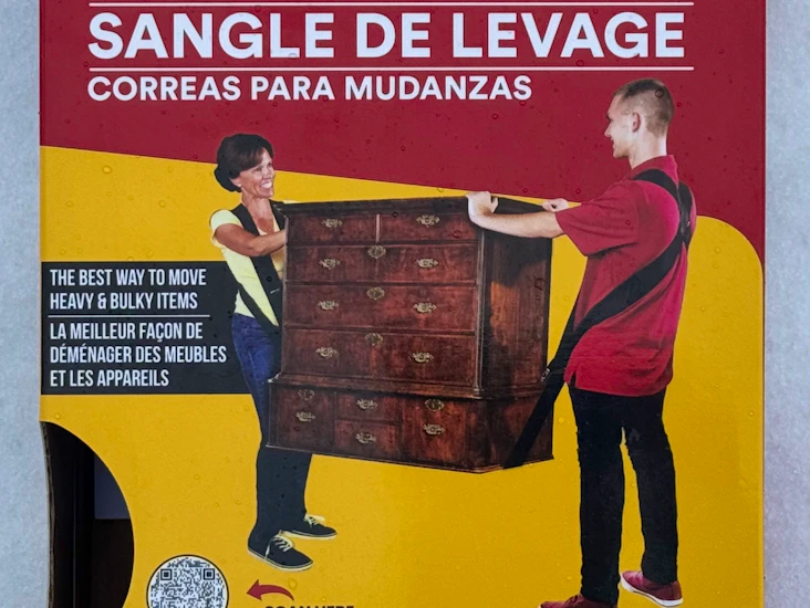 Shoulder dolly bæresele / flyttesele