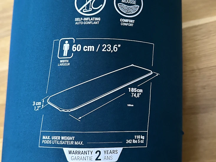 Self inflating mattress decathlon