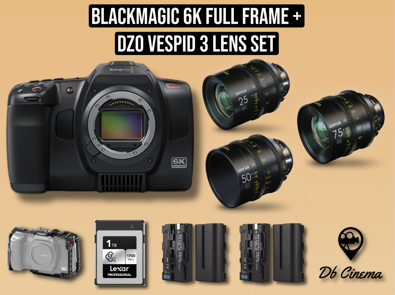 Full Frame Lenses For Blackmagic 6k Blackmagic Cinema Camera 6K