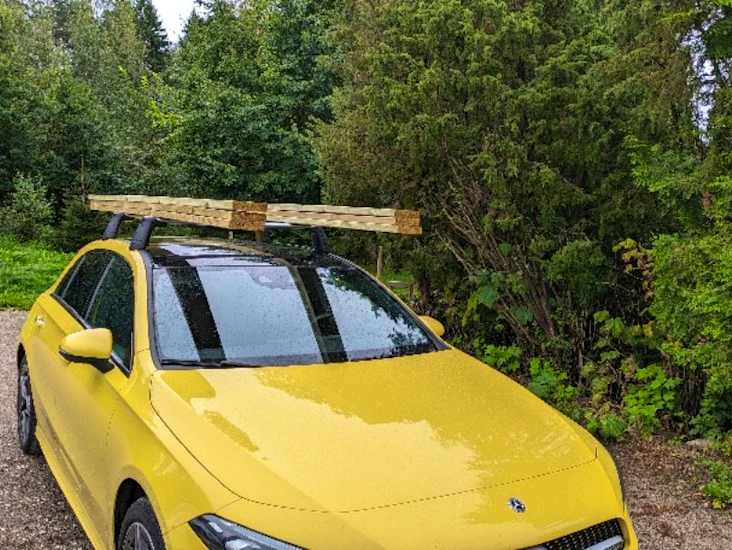 Takräcke mercedes aklass