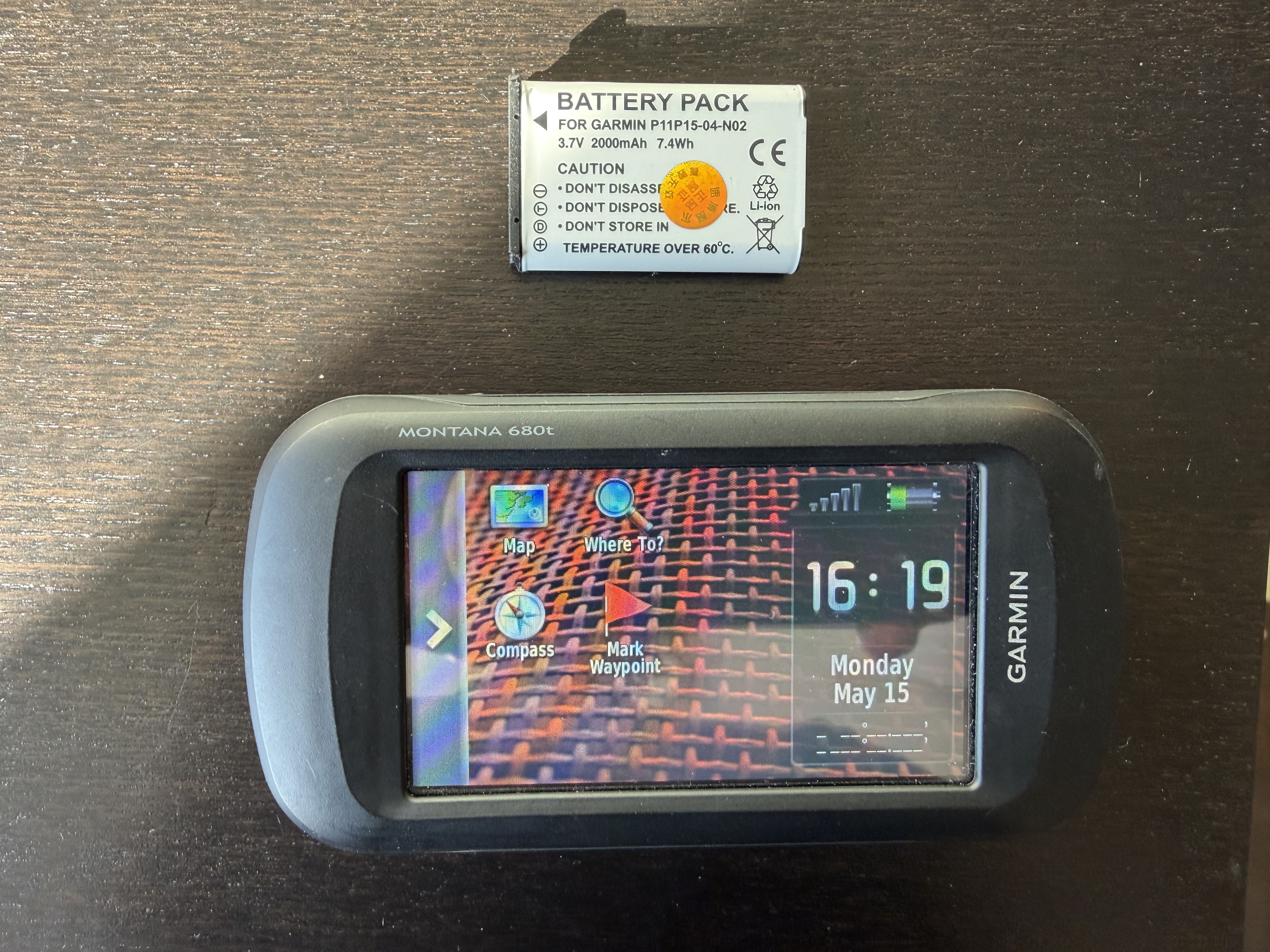 Garmin montana 680t