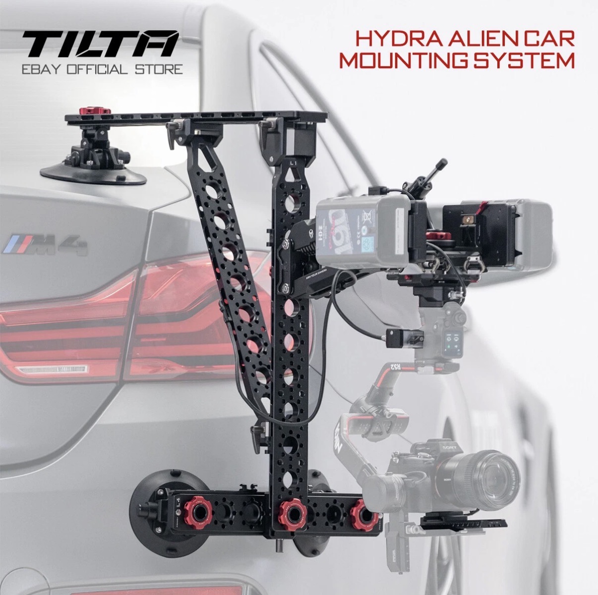 Car rig – tilta hydra alien (vehicle mount system / tracking shots)”
