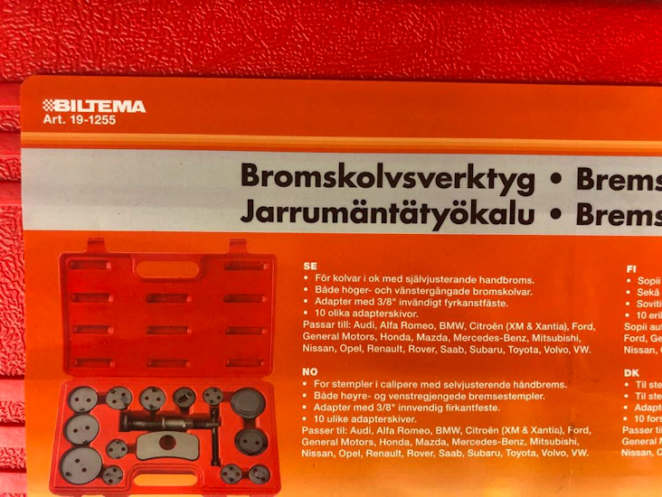 Bromskolvsverktyg