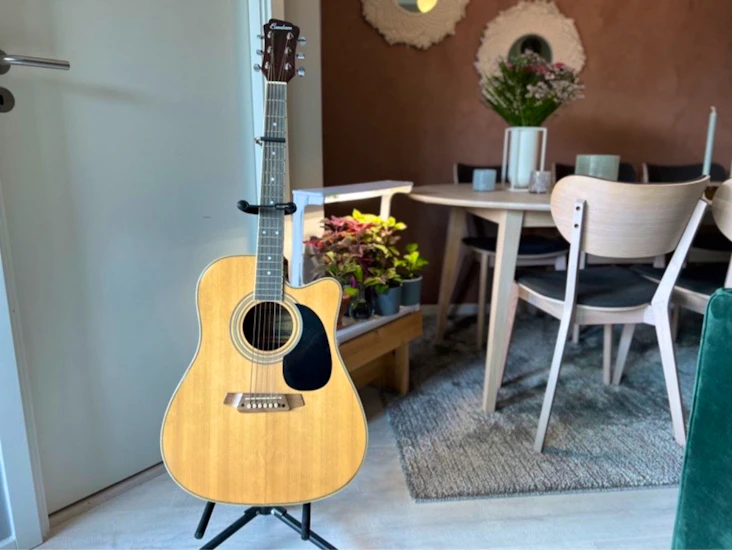 Gitar med stålstrenger