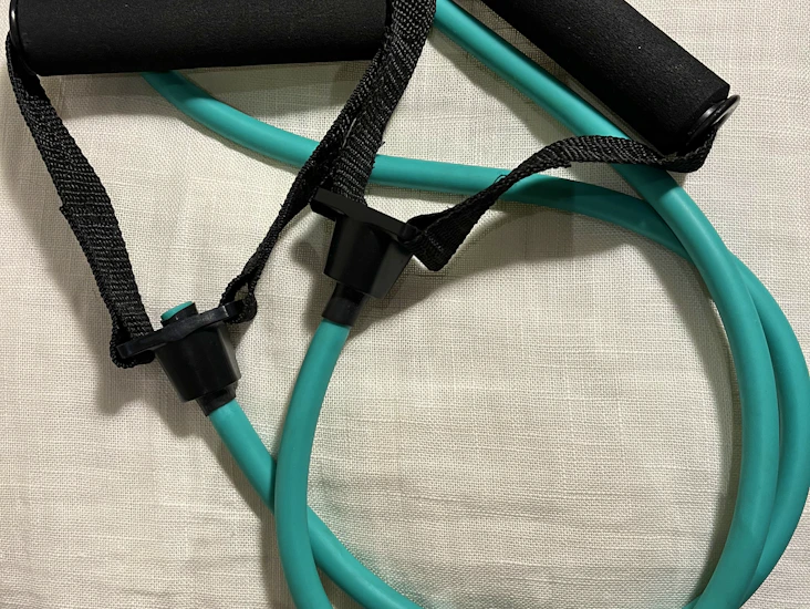 Gummiband med handtag