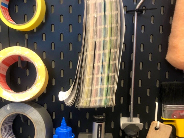 Färgscanner färgläsare ncs koder samt annat