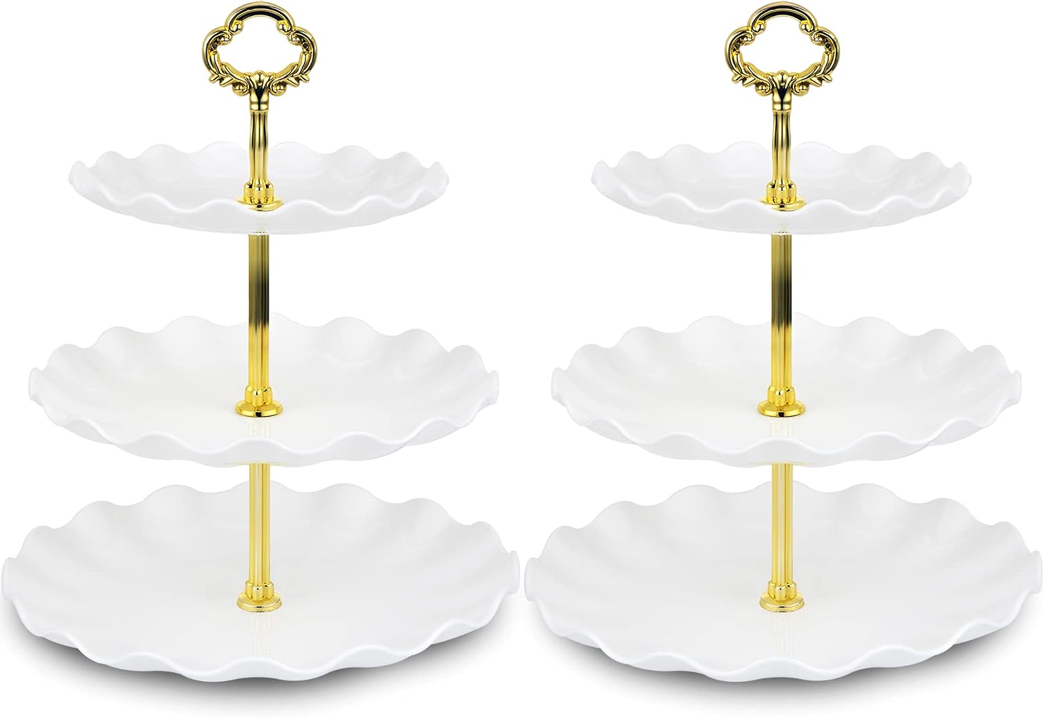 2-pack 3-tier cupcake stand