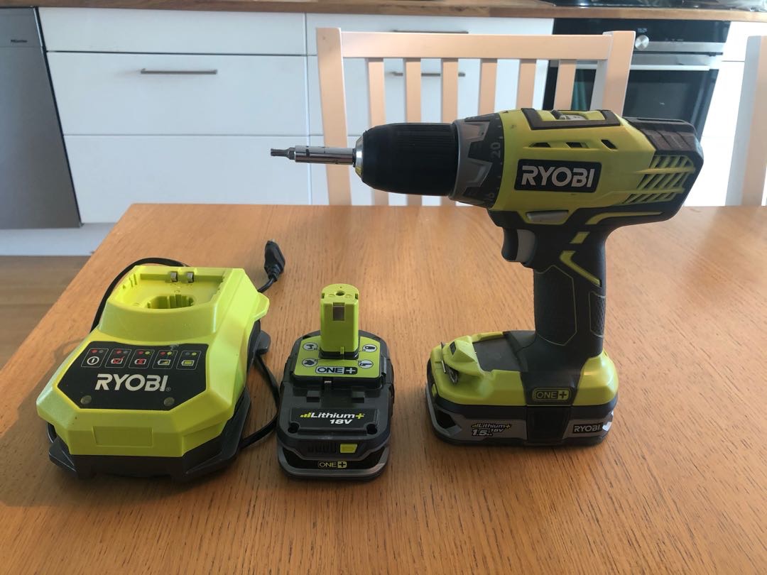 Borrskruvdragare ryobi